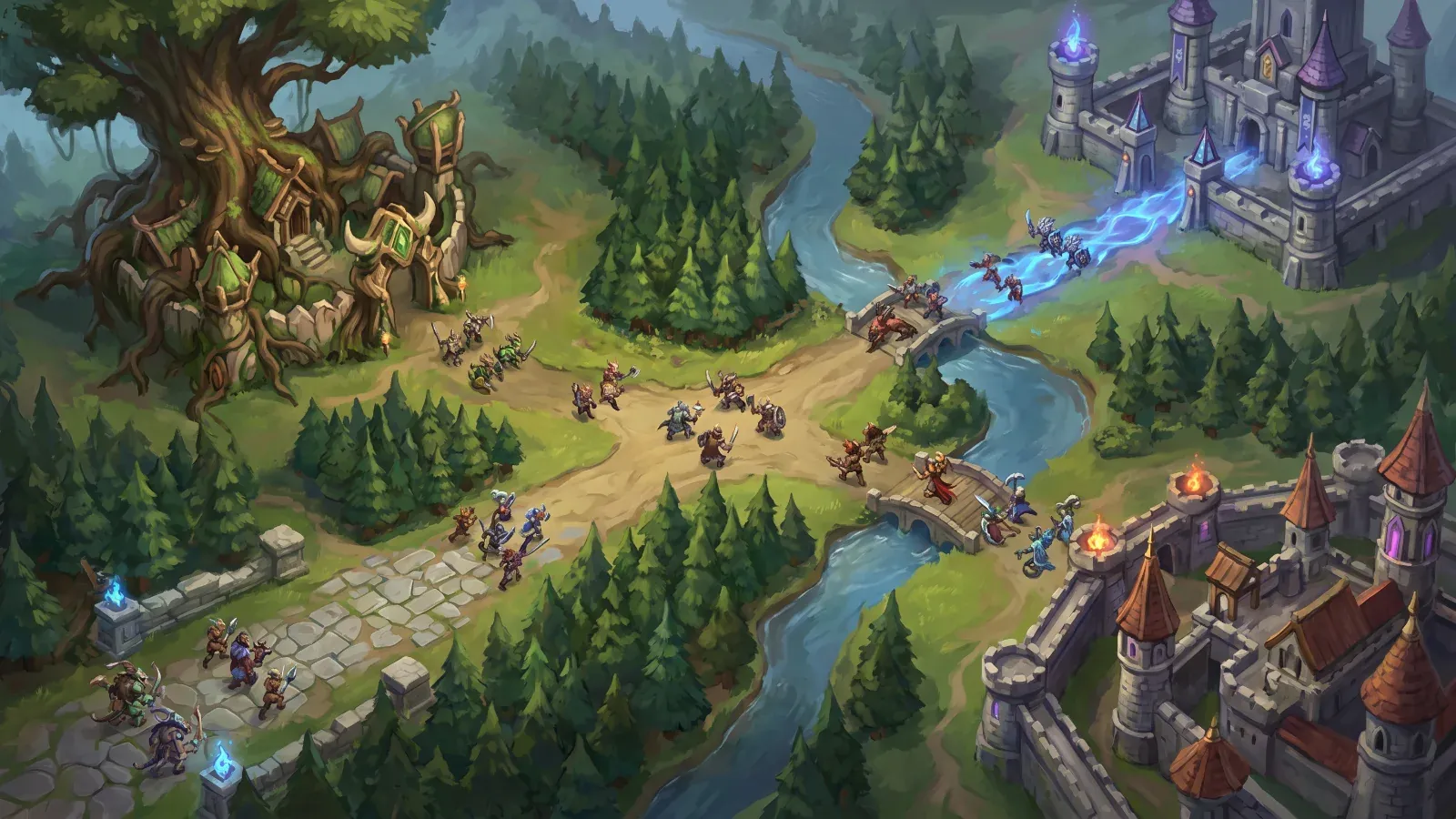 Illustrazione originale ispirata a Dota 2