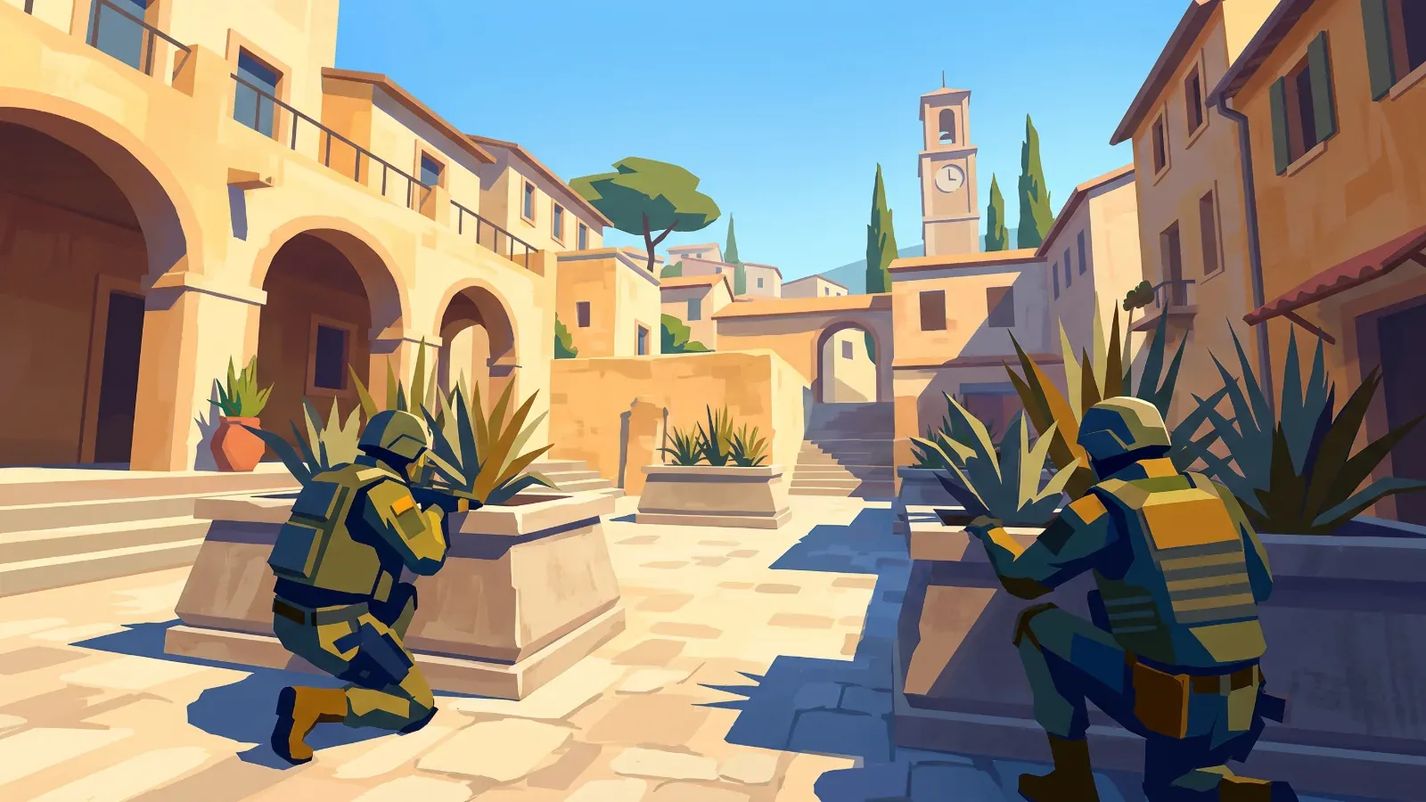 Illustrazione originale ispirata a Valorant